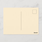 Okefenokee-moeras GA-ansichtkaart Briefkaart (Achterkant)