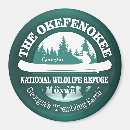 Okefenokee NWR Magneet (Voorkant)