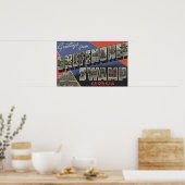 Okefenokee Swamp, Georgia - grote brievenbussen Poster (Keuken)