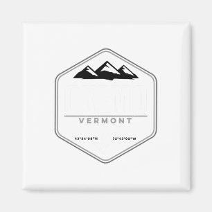 Okemo Mountain Vermont Graphic Snowboard T-Shirt Magneet