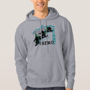 Okemo Vermont-snowboarders Hoodie