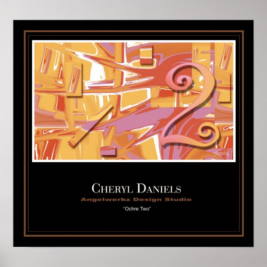 oker twee-Poster Poster (Voorkant)