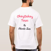 Okey Dokey Tours T-shirt (Achterkant)