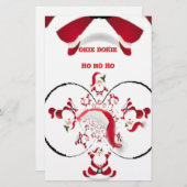 Oki Dokie Santa! Briefpapier (Voorkant / Achterkant)
