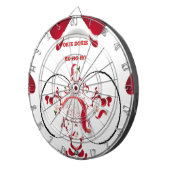 Oki Dokie Santa! Dartbord (Voorkant Rechts)