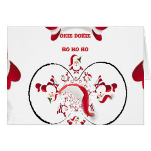 Okie Dokie Hohoho Père Noël heureux Noël Fun