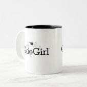 Okie Girl Oklahoma Mug à café à deux tons (Devant gauche)