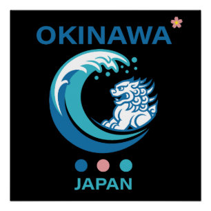 Okinawa-eiland Japan Perfect Poster