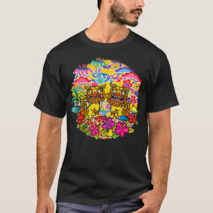 Okinawa Japan Shisa Dog I Love Miss Okinawa I want T-shirt