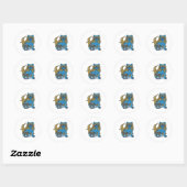 Okinawa Shisha シーサー沖縄 Ronde Sticker (Vel)