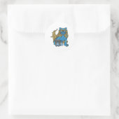 Okinawa Shisha シーサー沖縄 Ronde Sticker (Tas)