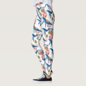 okinawan bingata kunstpeulen leggings (Links)