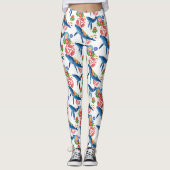 okinawan bingata kunstpeulen leggings (Voorkant)