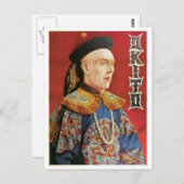 Okito ~ Oriental Magic Act  Briefkaart (Voorkant / Achterkant)