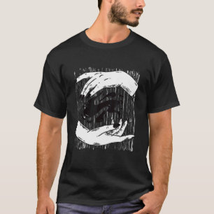 Okkult Witcher Hands Witches Tarot Gothic Witch Wi T-shirt