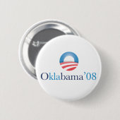 Oklabama Button (Voorkant /achterkant)