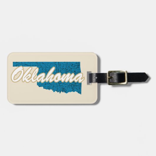 Oklahoma Bagagelabel (Voorkant horizontaal)