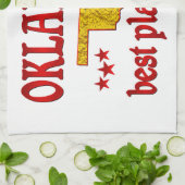 Oklahoma Best Theedoek (Gevouwen)