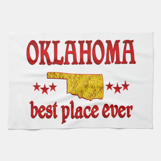 Oklahoma Best Theedoek (Horizontaal)