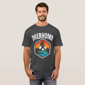 Oklahoma  Bigfoot T-shirt (Voorkant volledig)