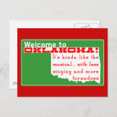 Oklahoma Briefkaart (Voorkant / Achterkant)