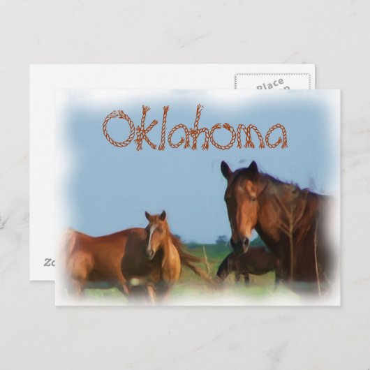 Oklahoma Briefkaart (Voorkant / Achterkant)