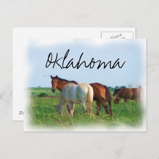 Oklahoma Briefkaart (Voorkant / Achterkant)
