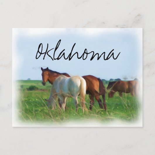 Oklahoma Briefkaart (Voorkant)