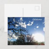 Oklahoma Briefkaart Blue Skies 1 (Voorkant / Achterkant)