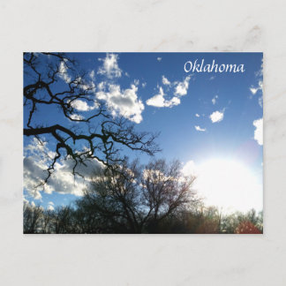 Oklahoma Briefkaart Blue Skies 1