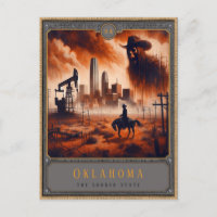 Oklahoma | Carte postale Art gothique