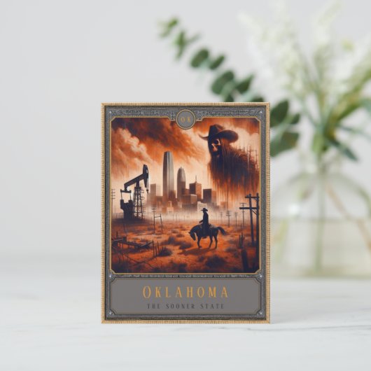Oklahoma | Carte postale Art gothique (Debout devant)
