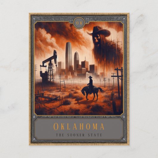 Oklahoma | Carte postale Art gothique (Devant)