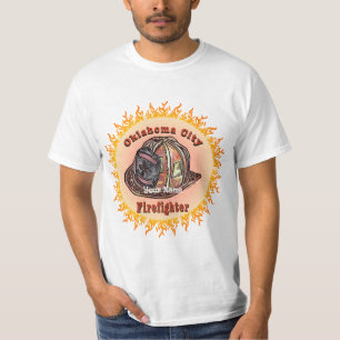 Oklahoma City brandweerman T-shirt