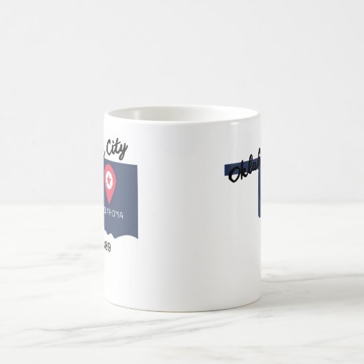 Oklahoma City coffee mug (Centre)