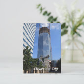 Oklahoma City, Devon Tower Construction Briefkaart (Staand voorkant)