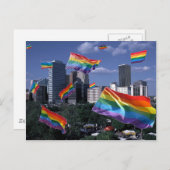 Oklahoma City Flying Pride Briefkaart (Voorkant / Achterkant)