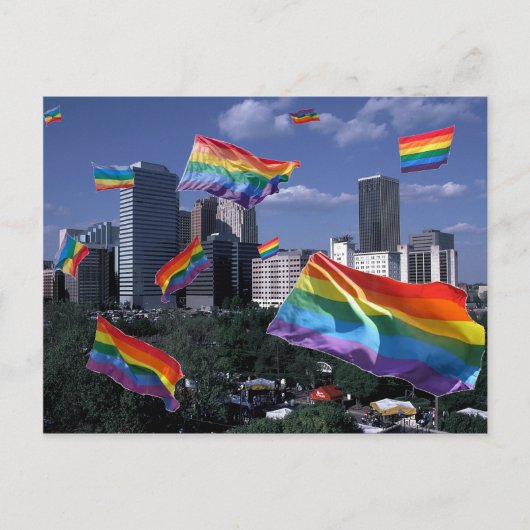 Oklahoma City Flying Pride Briefkaart (Voorkant)