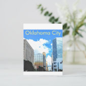 Oklahoma city magnet briefkaart (Staand voorkant)