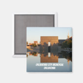 Oklahoma City Memorial, OK Magneet (Voorkant / Achterkant)