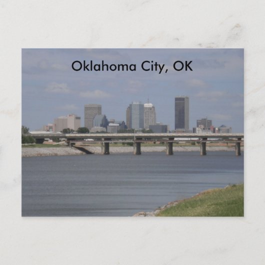 Oklahoma City, oké Briefkaart (Voorkant)