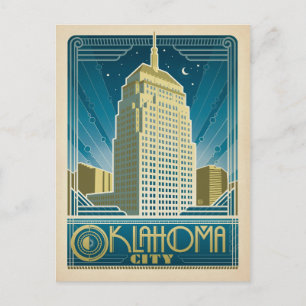 Oklahoma City, oké Briefkaart