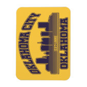 Oklahoma City, Oklahoma Magneet (Verticaal)