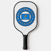 Oklahoma City Oklahoma Pickleball Paddle (Achterkant)