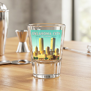 Oklahoma City Oklahoma Shot Glas