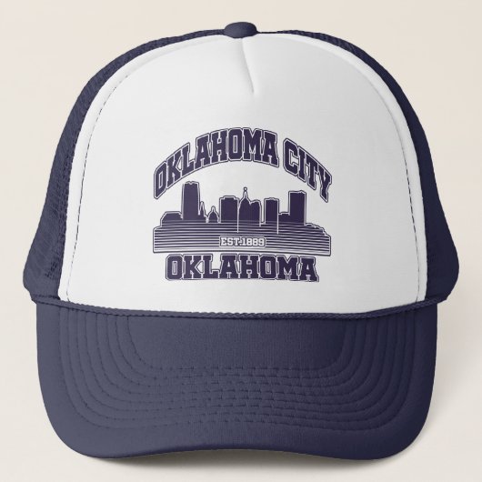 Oklahoma City, Oklahoma Trucker Pet (Voorkant)
