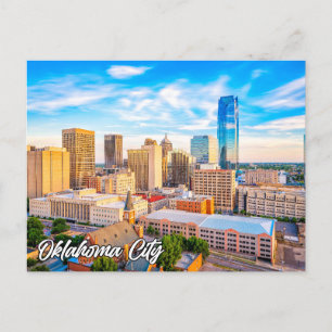 Oklahoma City, Oklahoma, Verenigde Staten Feestdagenkaart