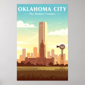  Oklahoma City Poster (Voorkant)