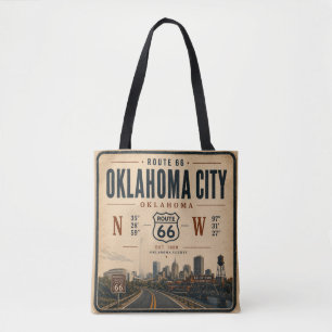 Oklahoma City Route 66 Carryall Draagtas