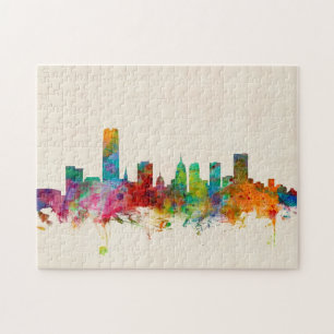 Oklahoma City Skyline Cityscape Legpuzzel